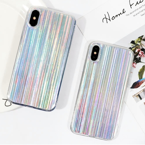 NEW iPhone Max/XR/XS/X/7/8/Plus Aurora Laser Case - Picture 2 of 4